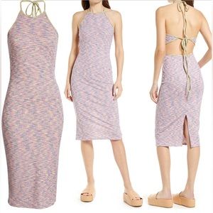 🍭 Lisa Says Gah Julia Halter Midi Dress size S